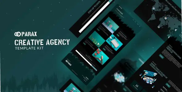 Parax – Creative Agency Elementor Template Kit